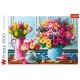 Puzzle Trefl 1500 piese - Glastre cu flori