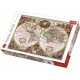 Puzzle Trefl 2000 piese - Harta noua  a Mapamondului