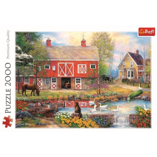 Puzzle Trefl 2000 piese - Viata la tara