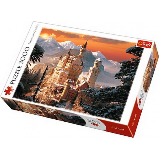 Puzzle Trefl - Castelul Neuschwanstein 3000 piese