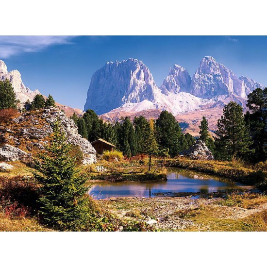 Puzzle Trefl - Un lac in Dolomites 3000 piese