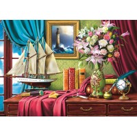 Puzzle Trefl 4000 piese - Biroul exploratorului