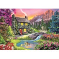 Puzzle Trefl - Muntele Idyll 500 piese