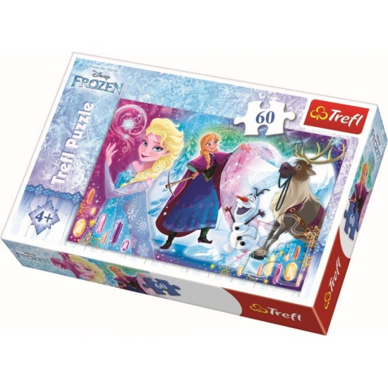 Puzzle Trefl Surpriza pentru Elsa 60 piese
