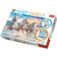 Puzzle Trefl cu forme ciudate - La galop prin valuri 600 piese