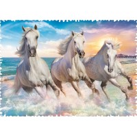 Puzzle Trefl cu forme ciudate - La galop prin valuri 600 piese