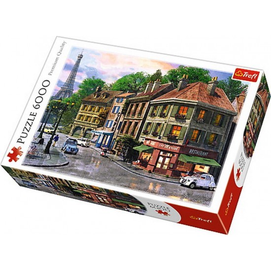 Puzzle Trefl Strazile Parisului 6000 piese
