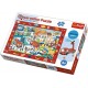 Puzzle Trefl de observatie La pompieri 70 piese