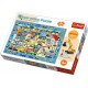 Puzzle Trefl de observatie Pe santier 70 piese