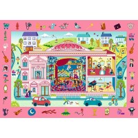 Puzzle Trefl de observatie Vizita la opera 70 piese