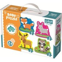 Puzzle Trefl Baby Clasic Animalele padurii
