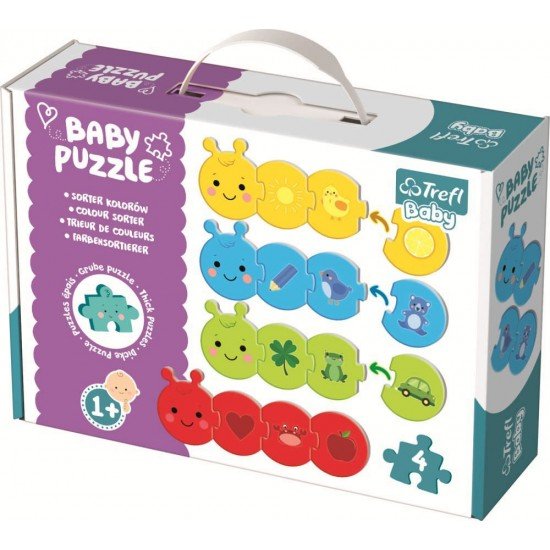 Puzzle Trefl Baby Clasic Sorteaza culorile
