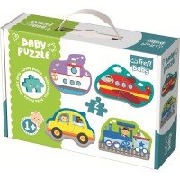 Puzzle Trefl Baby Clasic Vehicule pentru transport