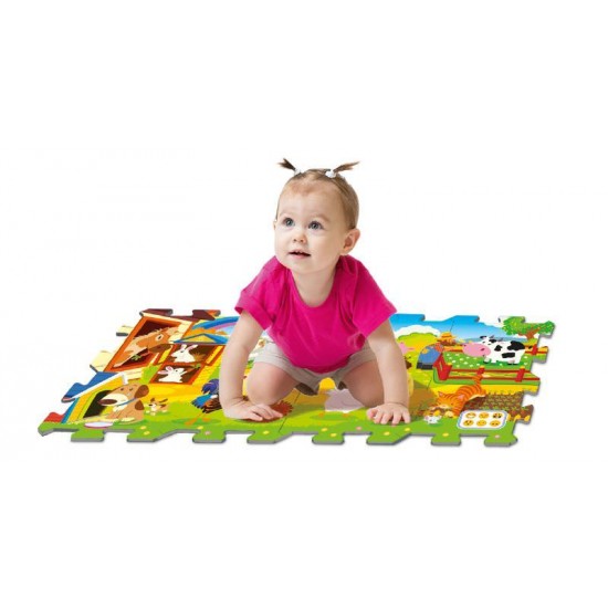 Puzzle spuma 8 piese Ferma Trefl