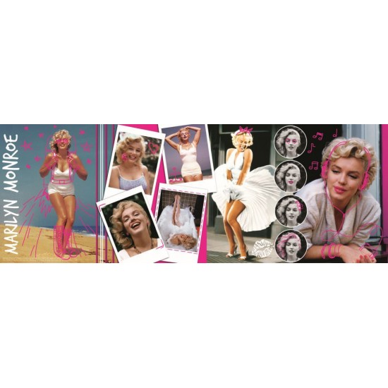 Puzzle Trefl Panorama colaj Marilyn Monroe 500 piese