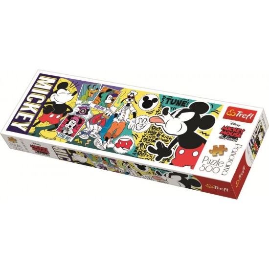 Puzzle Trefl Legendarul Mickey Mouse 500 piese