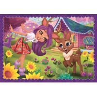 Puzzle 4 in 1 Distractia Enchatimals