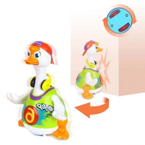 Ratoiul dansator verde cu lumini si melodii