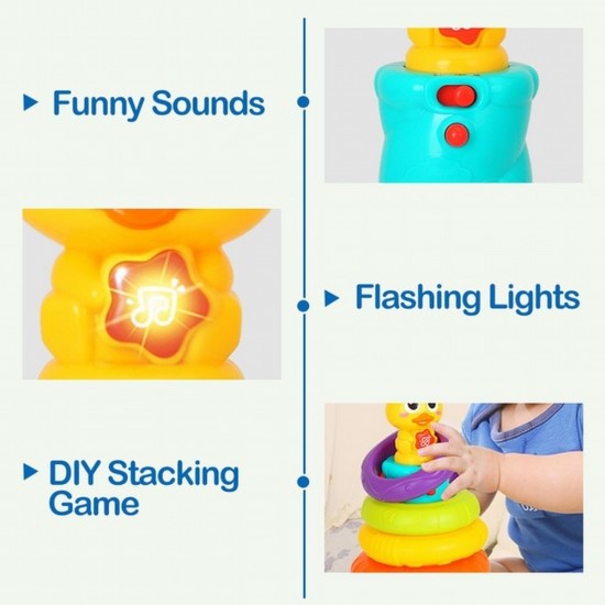 Ratusca cu inele, lumini si melodii