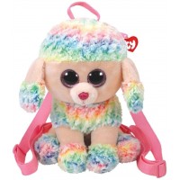 Rucsac de plus catel Pudel Curcubeu Ty