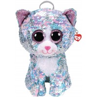 Rucsac de plus cu paiete pisica Whimsy Ty