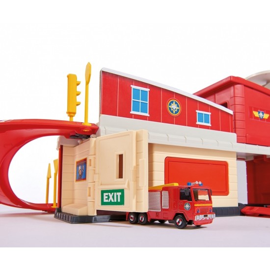 Statie de pompieri Dickie Toys - Pompierul Sam