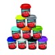 Set 10 cutii cu plastilina Cars