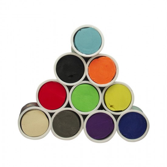 Set 10 cutii cu plastilina Cars