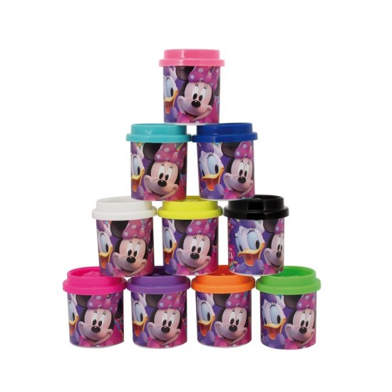 Set 10 cutii cu plastilina Minnie