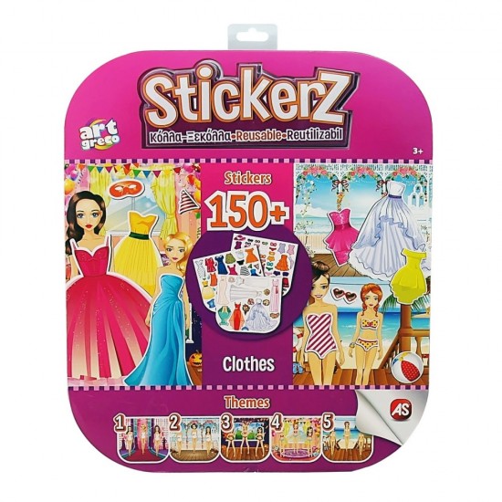 Set 150 de autocolante Stickerz reutilizabile - Mereu la moda