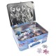 Set 2 puzzle 48 piese Frozen 2 in gentuta metalica