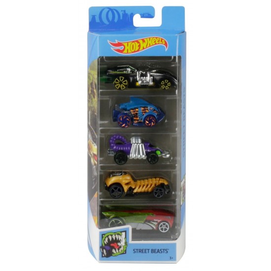 Set 5 masini Hot Wheels Street Beats