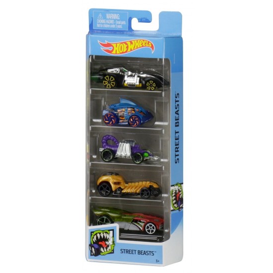 Set 5 masini Hot Wheels Street Beats