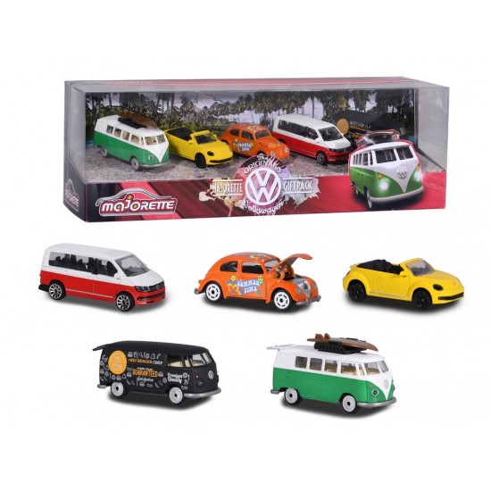 Set 5 masinute Majorette Volkswagen