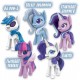 Set 5 ponei Unicorn Sparkle cu accesorii My Little Pony