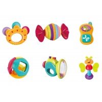 Set 6 jucarii zornaitoare pentru bebelusi Hola Toys