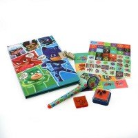 Set agenda si accesorii Eroi in Pijamale