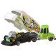 Set camion si masina sport Hot Wheels Tooned Up