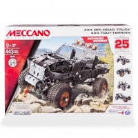 Set constructie Meccano 4X4 cu 25 de modele