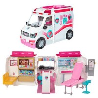 Set de joaca Clinica mobila a papusii Barbie