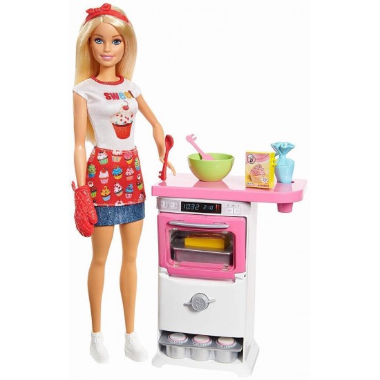Papusa Barbie Bakery Chef