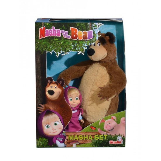 Set Masha si Ursul 25 cm