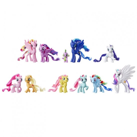 Set colectia intreaga de ponei din tinutul Equestria My Little Pony
