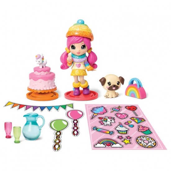 Set surpriza Party cu papusa si confetti