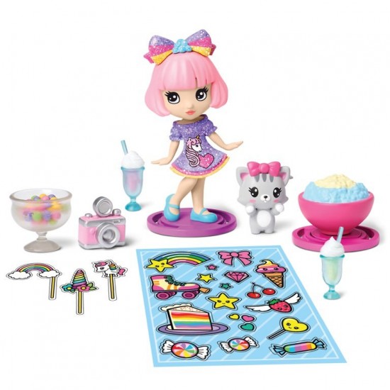 Set surpriza Party cu papusa si confetti