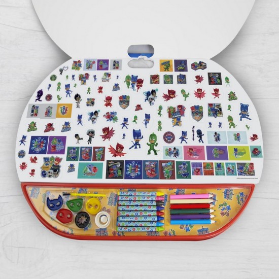 Set pentru desen 5 in 1 Gigablock Eroi in Pijamale