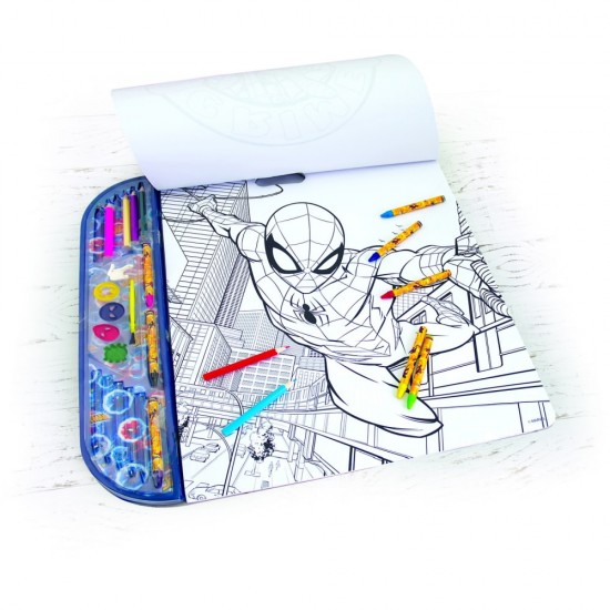 Set pentru desen 5 in 1 Gigablock Spiderman
