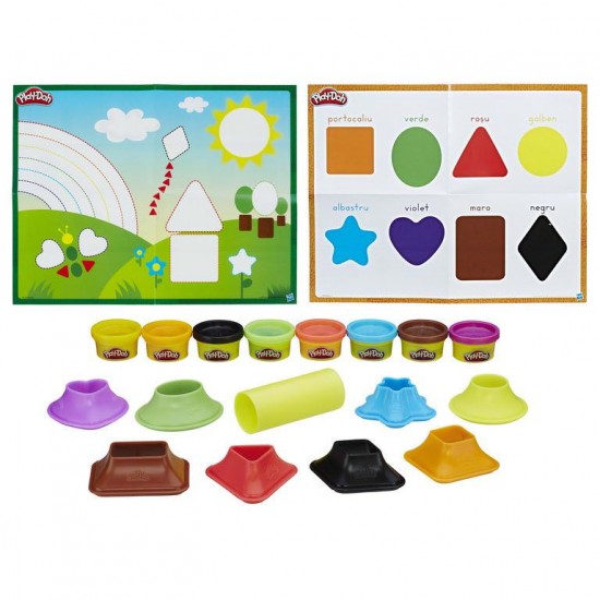 Set Play-Doh Culori si forme