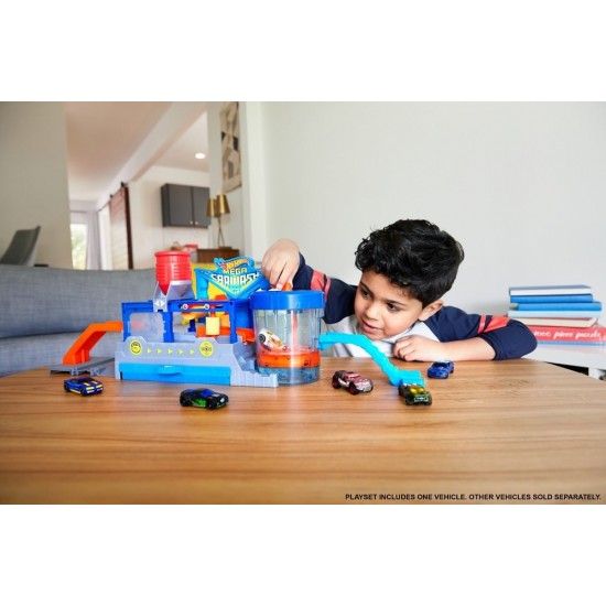 Spalatorie auto cu culori schimbatoare Hot Wheels