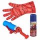Lansator Spider-Man cu manusa 2 in 1 cu spuma si apa